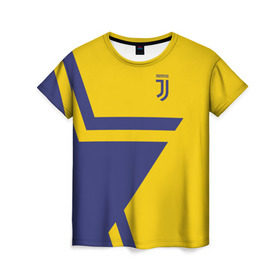 Женская футболка 3D с принтом Juventus 2018 STAR в Курске, 100% полиэфир ( синтетическое хлопкоподобное полотно) | прямой крой, круглый вырез горловины, длина до линии бедер | fc | juventus | спорт | спортивные | фк | футбол | футбольный клуб | ювентус