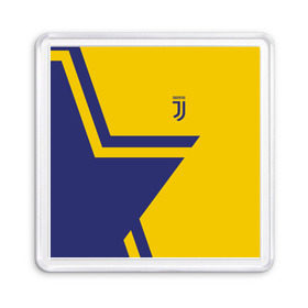 Магнит 55*55 с принтом Juventus 2018 STAR в Курске, Пластик | Размер: 65*65 мм; Размер печати: 55*55 мм | fc | juventus | спорт | спортивные | фк | футбол | футбольный клуб | ювентус