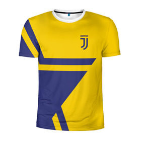 Мужская футболка 3D спортивная с принтом Juventus 2018 STAR в Курске, 100% полиэстер с улучшенными характеристиками | приталенный силуэт, круглая горловина, широкие плечи, сужается к линии бедра | fc | juventus | спорт | спортивные | фк | футбол | футбольный клуб | ювентус