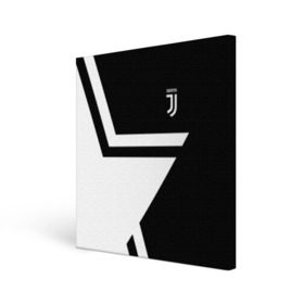 Холст квадратный с принтом Juventus 2018 STAR в Курске, 100% ПВХ |  | fc | juventus | спорт | спортивные | фк | футбол | футбольный клуб | ювентус
