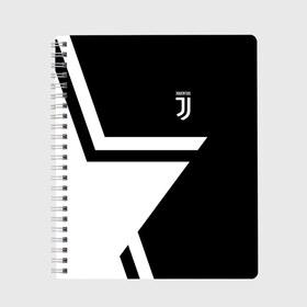 Тетрадь с принтом Juventus 2018 STAR в Курске, 100% бумага | 48 листов, плотность листов — 60 г/м2, плотность картонной обложки — 250 г/м2. Листы скреплены сбоку удобной пружинной спиралью. Уголки страниц и обложки скругленные. Цвет линий — светло-серый
 | fc | juventus | спорт | спортивные | фк | футбол | футбольный клуб | ювентус