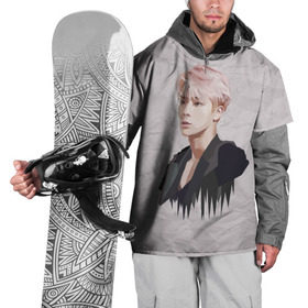 Накидка на куртку 3D с принтом BTS_ Jin в Курске, 100% полиэстер |  | bangtan boys | bts | bts army | бантаны бтс