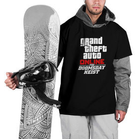 Накидка на куртку 3D с принтом GTA Online: The Doomsday Heist в Курске, 100% полиэстер |  | Тематика изображения на принте: auto | dead | grand | gta | gta5 | rdr | red | redemption | rockstar | theft | гта | день | судный