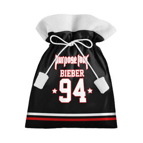 Подарочный 3D мешок с принтом Bieber Team Black в Курске, 100% полиэстер | Размер: 29*39 см | bieber | justin bieber | бибер | джастин бибер