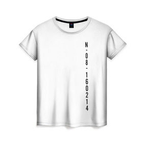 Женская футболка 3D с принтом BTS SAVE ME JUNGKOOK _white в Курске, 100% полиэфир ( синтетическое хлопкоподобное полотно) | прямой крой, круглый вырез горловины, длина до линии бедер | bangtan boys | bts | бантаны бтс