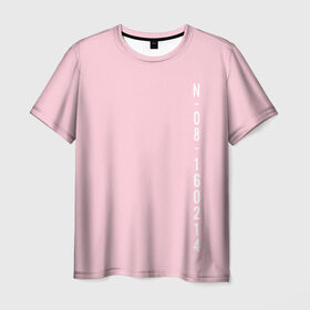 Мужская футболка 3D с принтом BTS SAVE ME JUNGKOOK _pink в Курске, 100% полиэфир | прямой крой, круглый вырез горловины, длина до линии бедер | Тематика изображения на принте: bangtan boys | bts | бантаны бтс