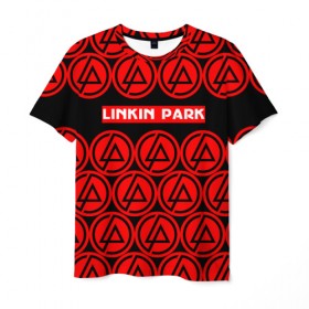 Мужская футболка 3D с принтом LINKIN PARK 2018 MUSIC STYLE в Курске, 100% полиэфир | прямой крой, круглый вырез горловины, длина до линии бедер | linkin park | logo | music | pop | rock | альтернатива | металл | музыка | музыкальный | поп | рок