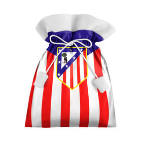 Подарочный 3D мешок с принтом Atletico Madrid в Курске, 100% полиэстер | Размер: 29*39 см | Тематика изображения на принте: 