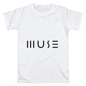 Мужская футболка хлопок с принтом Muse в Курске, 100% хлопок | прямой крой, круглый вырез горловины, длина до линии бедер, слегка спущенное плечо. | muse | доминик ховард | крис уолстенхолм | муза | музе | мусе | мэттью беллами | рок группа