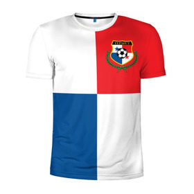 Мужская футболка 3D спортивная с принтом Панама, форма в Курске, 100% полиэстер с улучшенными характеристиками | приталенный силуэт, круглая горловина, широкие плечи, сужается к линии бедра | fifa | фифа | флаг | чемпионат мира
