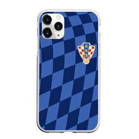 Чехол для iPhone 11 Pro матовый с принтом Хорватия форма в Курске, Силикон |  | croatia | fc | fifa | football | national team | uniform | сборная | фифа | фк | форма | футбол | хорватия
