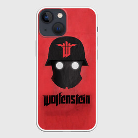 Чехол для iPhone 13 mini с принтом Wolfenstein в Курске,  |  | bj | castle | colossus | new order | old blood | wolfenstein | би джей | блаcковиц | блажкович | блацкович | вольфенштайн | вольфенштейн | вульфенштайн | вульфенштейн | уильям