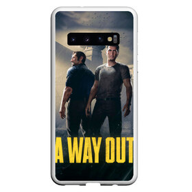 Чехол для Samsung Galaxy S10 с принтом A Way Out в Курске, Силикон | Область печати: задняя сторона чехла, без боковых панелей | Тематика изображения на принте: a way out