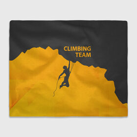 Плед 3D с принтом climbing в Курске, 100% полиэстер | закругленные углы, все края обработаны. Ткань не мнется и не растягивается | adrenaline | extreme | hiking | mountaineering | mountains | risk | rock climb | rocks | sport | адреналин | альпинизм | высота | горы | риск | скалолазание | скалы | спорт | туризм | экстрим