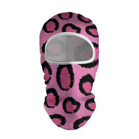 Балаклава 3D с принтом Розовый гепард в Курске, 100% полиэстер, ткань с особыми свойствами — Activecool | плотность 150–180 г/м2; хорошо тянется, но при этом сохраняет форму. Закрывает шею, вокруг отверстия для глаз кайма. Единый размер | Тематика изображения на принте: африка | животное | леопард