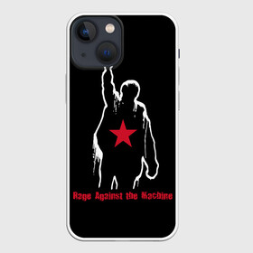 Чехол для iPhone 13 mini с принтом Rage Against the Machine в Курске,  |  | rage against the machine | альтернативный | америка | американская рок группа | брэд уилк | жанр | зак де ла роча | калифорния | лос анджелес | метал | музыка | ню метал | рок | рэп метал | рэп рок | рэпкор | сша