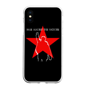 Чехол для iPhone XS Max матовый с принтом Rage Against the Machine в Курске, Силикон | Область печати: задняя сторона чехла, без боковых панелей | Тематика изображения на принте: rage against the machine | альтернативный | америка | американская рок группа | брэд уилк | жанр | зак де ла роча | калифорния | лос анджелес | метал | музыка | ню метал | рок | рэп метал | рэп рок | рэпкор | сша