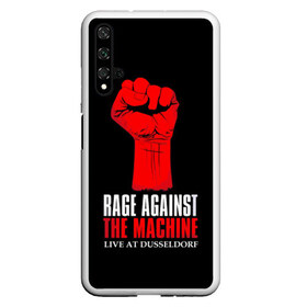 Чехол для Honor 20 с принтом Rage Against the Machine в Курске, Силикон | Область печати: задняя сторона чехла, без боковых панелей | rage against the machine | альтернативный | америка | американская рок группа | брэд уилк | жанр | зак де ла роча | калифорния | лос анджелес | метал | музыка | ню метал | рок | рэп метал | рэп рок | рэпкор | сша