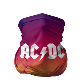 Бандана-труба 3D с принтом AC DC COLLECTION SPACE EDITION в Курске, 100% полиэстер, ткань с особыми свойствами — Activecool | плотность 150‒180 г/м2; хорошо тянется, но сохраняет форму | ac dc | logo | music | pop | rock | usa | альтернатива | металл | музыка | музыкальный | поп | рок