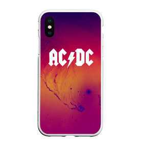 Чехол для iPhone XS Max матовый с принтом AC DC COLLECTION SPACE EDITION в Курске, Силикон | Область печати: задняя сторона чехла, без боковых панелей | Тематика изображения на принте: ac dc | logo | music | pop | rock | usa | альтернатива | металл | музыка | музыкальный | поп | рок