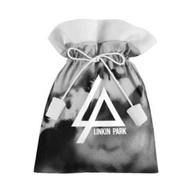 Подарочный 3D мешок с принтом LINKIN PARK GRAY ABSTRACT ROCK в Курске, 100% полиэстер | Размер: 29*39 см | linkin park | logo | music | pop | rock | альтернатива | металл | музыка | музыкальный | поп | рок | честер беннингтон