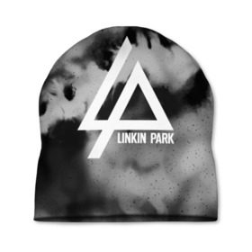 Шапка 3D с принтом LINKIN PARK GRAY ABSTRACT ROCK в Курске, 100% полиэстер | универсальный размер, печать по всей поверхности изделия | Тематика изображения на принте: linkin park | logo | music | pop | rock | альтернатива | металл | музыка | музыкальный | поп | рок | честер беннингтон