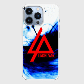 Чехол для iPhone 13 Pro с принтом LINKIN PARK BLUE SMOKE в Курске,  |  | Тематика изображения на принте: linkin park | logo | music | pop | rock | альтернатива | металл | музыка | музыкальный | поп | рок | честер беннингтон