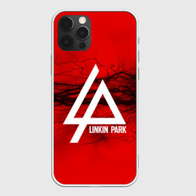 Чехол для iPhone 12 Pro Max с принтом LINKIN PARK lightning red в Курске, Силикон |  | Тематика изображения на принте: linkin park | logo | music | pop | rock | альтернатива | металл | музыка | музыкальный | поп | рок | честер беннингтон