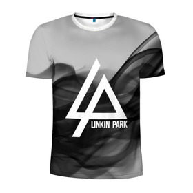 Мужская футболка 3D спортивная с принтом LINKIN PARK SMOKE GRAY 2018 в Курске, 100% полиэстер с улучшенными характеристиками | приталенный силуэт, круглая горловина, широкие плечи, сужается к линии бедра | Тематика изображения на принте: linkin park | logo | music | pop | rock | альтернатива | металл | музыка | музыкальный | поп | рок | честер беннингтон