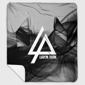 Плед с рукавами с принтом LINKIN PARK SMOKE GRAY 2018 в Курске, 100% полиэстер | Закругленные углы, все края обработаны. Ткань не мнется и не растягивается. Размер 170*145 | Тематика изображения на принте: linkin park | logo | music | pop | rock | альтернатива | металл | музыка | музыкальный | поп | рок | честер беннингтон