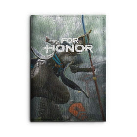 Обложка для автодокументов с принтом For Honor в Курске, натуральная кожа |  размер 19,9*13 см; внутри 4 больших “конверта” для документов и один маленький отдел — туда идеально встанут права | for honor