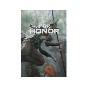 Обложка для паспорта матовая кожа с принтом For Honor в Курске, натуральная матовая кожа | размер 19,3 х 13,7 см; прозрачные пластиковые крепления | Тематика изображения на принте: for honor