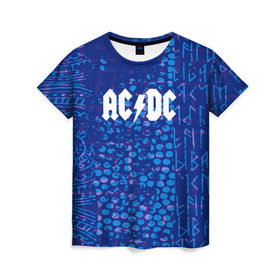 Женская футболка 3D с принтом AC DC angel collection в Курске, 100% полиэфир ( синтетическое хлопкоподобное полотно) | прямой крой, круглый вырез горловины, длина до линии бедер | ac dc | logo | music | pop | rock | альтернатива | металл | музыка | музыкальный | поп | рок