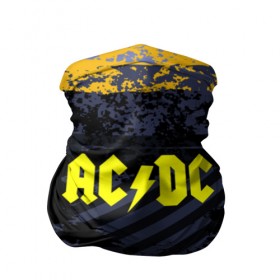 Бандана-труба 3D с принтом AC DC STREET COLLECTION в Курске, 100% полиэстер, ткань с особыми свойствами — Activecool | плотность 150‒180 г/м2; хорошо тянется, но сохраняет форму | ac dc | logo | music | pop | rock | альтернатива | металл | музыка | музыкальный | поп | рок