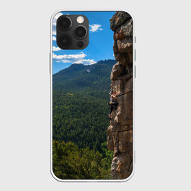 Чехол для iPhone 12 Pro Max с принтом climbing в Курске, Силикон |  | Тематика изображения на принте: adrenaline | extreme | hiking | mountaineering | mountains | risk | rock climb | rocks | sport | адреналин | альпинизм | высота | горы | риск | скалолазание | скалы | спорт | туризм | экстрим