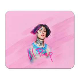 Коврик прямоугольный с принтом Lil Pink в Курске, натуральный каучук | размер 230 х 185 мм; запечатка лицевой стороны | lil peep | rap | густав ор | лил пип | рэп