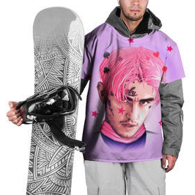 Накидка на куртку 3D с принтом Lil Prince в Курске, 100% полиэстер |  | Тематика изображения на принте: lil peep | rap | густав ор | лил пип | рэп