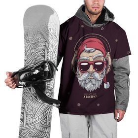 Накидка на куртку 3D с принтом Who was a bad boy? в Курске, 100% полиэстер |  | bad | beard | boy | christmas | hipster | new year | santa | борода | дед мороз | новый год | рождество | санта | хипстер