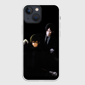 Чехол для iPhone 13 mini с принтом Темный дворецкий в Курске,  |  | anime | black butler | manga | аниме | демон | манга | сиэль фантомхайв | яна тобосо