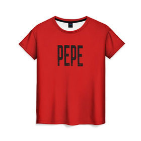 Женская футболка 3D с принтом LiL PEPE в Курске, 100% полиэфир ( синтетическое хлопкоподобное полотно) | прямой крой, круглый вырез горловины, длина до линии бедер | Тематика изображения на принте: cry baby | emo | lil peep | rap | группа | музыка | надпись | нытик | рэп | эмо