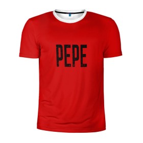 Мужская футболка 3D спортивная с принтом LiL PEPE в Курске, 100% полиэстер с улучшенными характеристиками | приталенный силуэт, круглая горловина, широкие плечи, сужается к линии бедра | cry baby | emo | lil peep | rap | группа | музыка | надпись | нытик | рэп | эмо