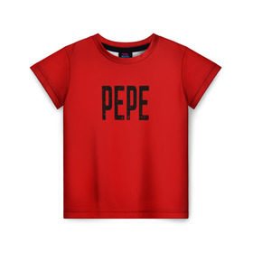 Детская футболка 3D с принтом LiL PEPE в Курске, 100% гипоаллергенный полиэфир | прямой крой, круглый вырез горловины, длина до линии бедер, чуть спущенное плечо, ткань немного тянется | cry baby | emo | lil peep | rap | группа | музыка | надпись | нытик | рэп | эмо