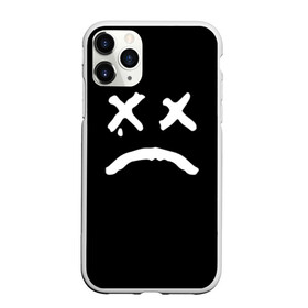 Чехол для iPhone 11 Pro матовый с принтом LiL PEEP RIP в Курске, Силикон |  | Тематика изображения на принте: band | cry baby | emo | lil peep | music | musician | rap | smile | swag | tear | музыка | музыкант | нытик | рэп | сваг | слеза | смайлик | эмо