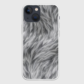 Чехол для iPhone 13 mini с принтом Шкура волка в Курске,  |  | Тематика изображения на принте: волк | дикая | дикий | животное | лес | луна | ночь | собака | тьма