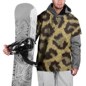 Накидка на куртку 3D с принтом Шкура гепарда в Курске, 100% полиэстер |  | 