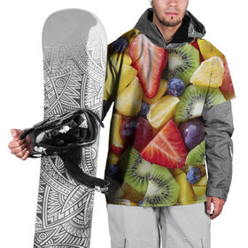 Накидка на куртку 3D с принтом Фруктовое ассорти в Курске, 100% полиэстер |  | Тематика изображения на принте: витамины | еда | клубника | лимон | малина | овощи | фрукты | цвета | яблоко | яркие