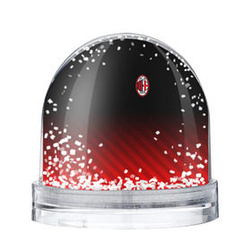 Снежный шар с принтом AC MILAN в Курске, Пластик | Изображение внутри шара печатается на глянцевой фотобумаге с двух сторон | ac milan | fc | fc milan | football | milan | soccer | белый | клуб | красный | милан | спорт | спортивные | фк | футбол | цвет.логотип | черный | эмблема
