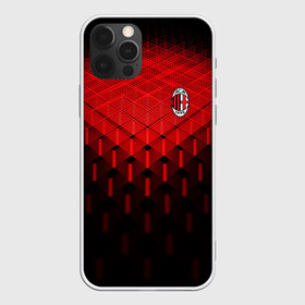 Чехол для iPhone 12 Pro Max с принтом AC MILAN в Курске, Силикон |  | ac milan | fc | fc milan | football | milan | soccer | белый | клуб | красный | милан | спорт | спортивные | фк | футбол | цвет.логотип | черный | эмблема