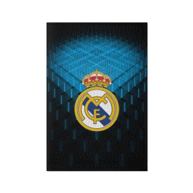 Обложка для паспорта матовая кожа с принтом Real Madrid 2018 Original в Курске, натуральная матовая кожа | размер 19,3 х 13,7 см; прозрачные пластиковые крепления | emirates | fc | real madrid | геометрия | реал мадрид | футбольный клуб | эмблема