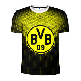 Мужская футболка 3D спортивная с принтом FC Borussia 2018 Original в Курске, 100% полиэстер с улучшенными характеристиками | приталенный силуэт, круглая горловина, широкие плечи, сужается к линии бедра | боруссия | дортмунд